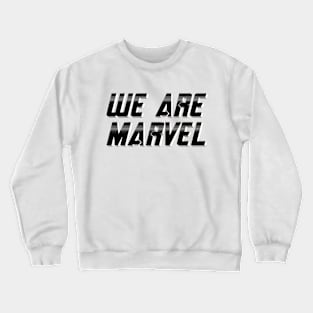 We Are Marvel Pod Stacked Crewneck Sweatshirt